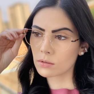 safine com br oculos de grau quadrado preto com vinho lea 4