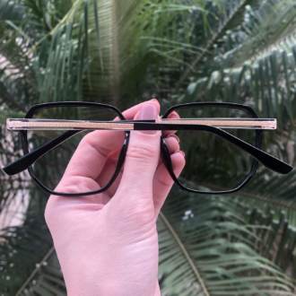 safine com br oculos de grau quadrado preto mage 1