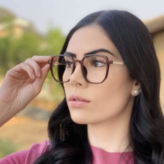 safine com br oculos de grau quadrado roxo mage