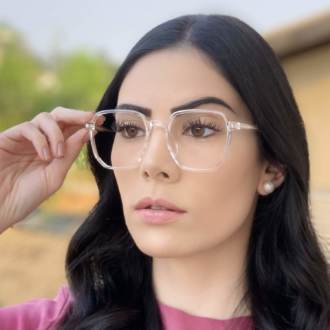 safine com br oculos de grau quadrado transparente mage 1