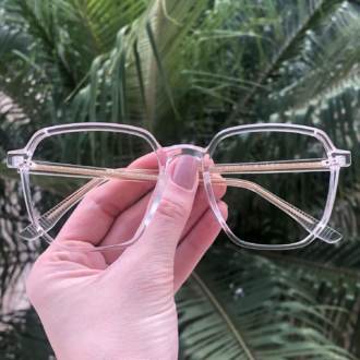 safine com br oculos de grau quadrado transparente mage 3