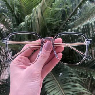 safine com br oculos de grau quadrado verde mage