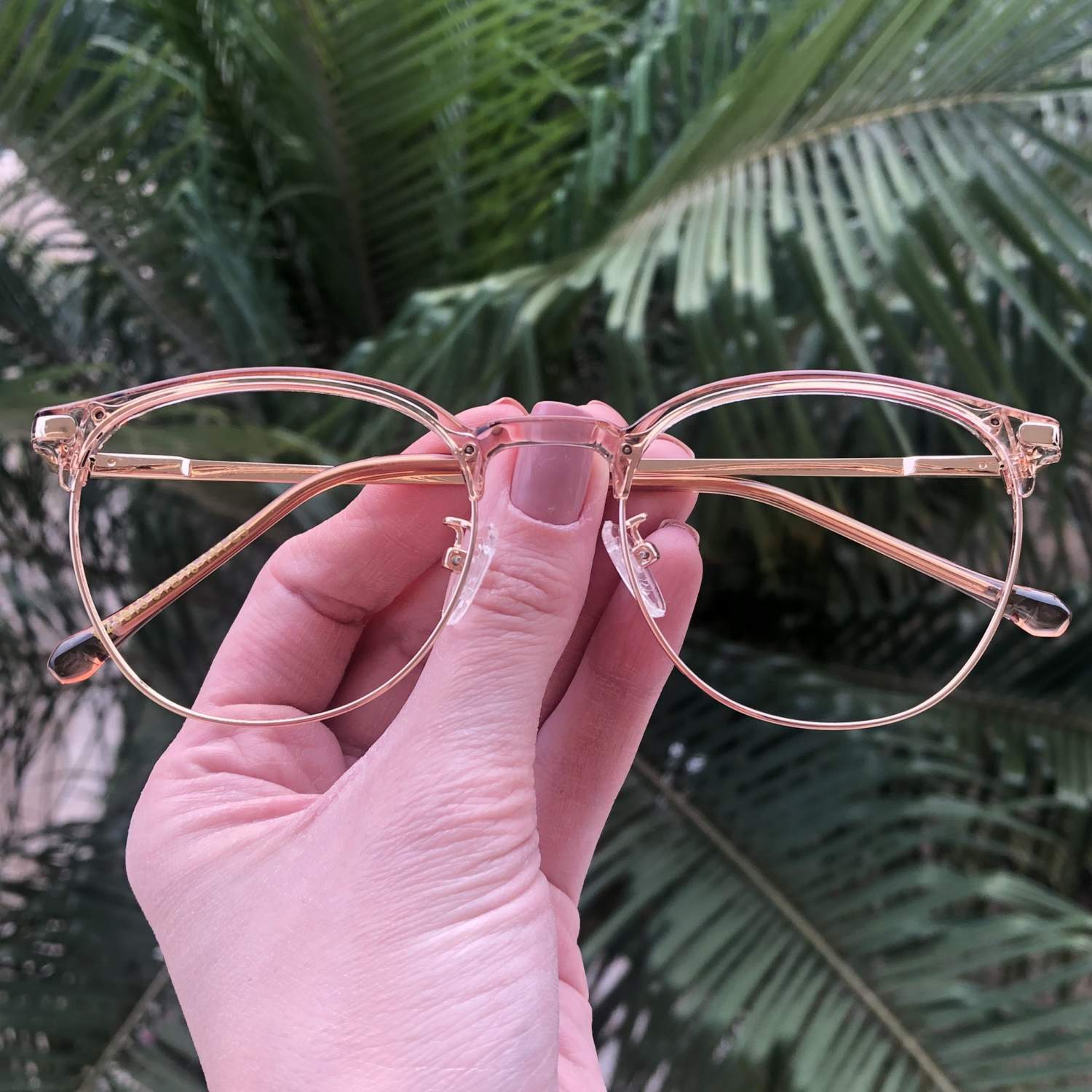 safine com br oculos de grau redondo dourado isa