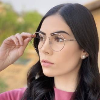 safine com br oculos de grau redondo titanio cinza 2