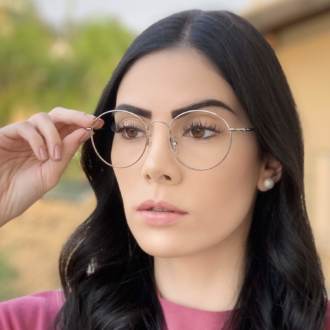 safine com br oculos de grau redondo titanio cinza 3
