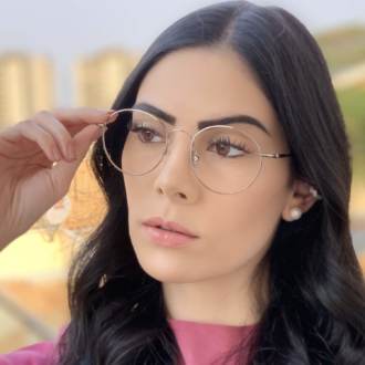 safine com br oculos de grau redondo titanio cinza 4