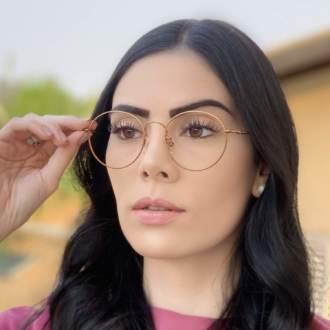 safine com br oculos de grau redondo titanio cobre 1