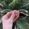 safine com br oculos de grau redondo transparente isa 3