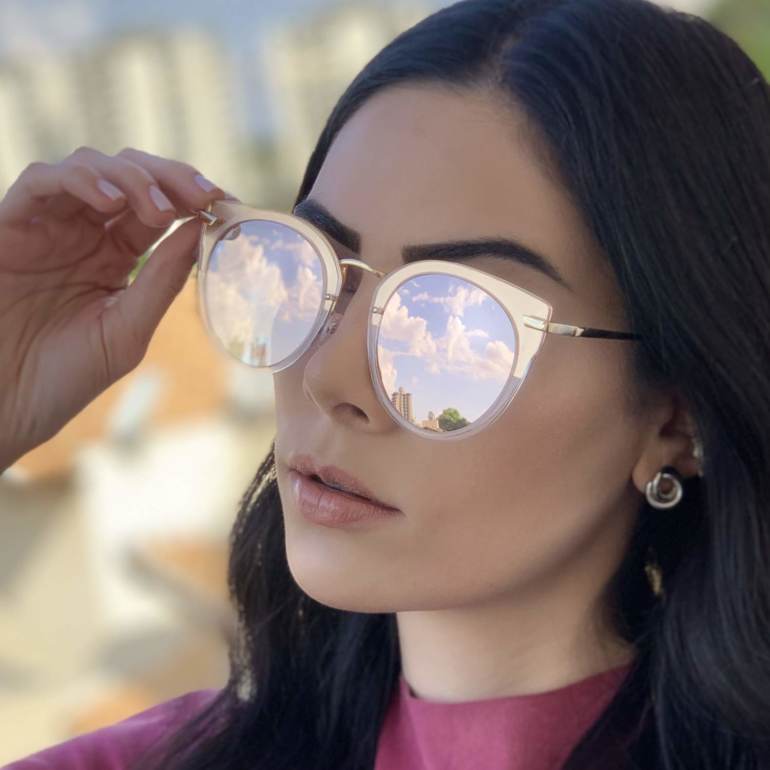 safine com br oculos de sol gatinho espelhado lidi 2