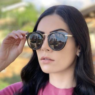 safine com br oculos de sol gatinho preto lidi 1