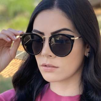safine com br oculos de sol gatinho preto lidi