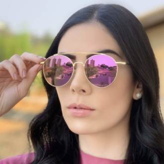 safine com br oculos de sol redondo espelhado roxo lili 1