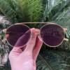 safine com br oculos de sol redondo espelhado roxo lili 3