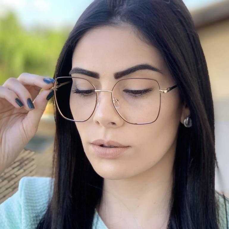 safine com br oculos de grau dourado com marsala carla 2