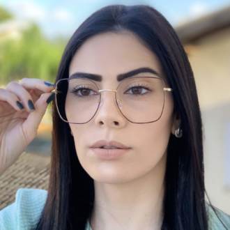 safine com br oculos de grau dourado com marsala carla 3