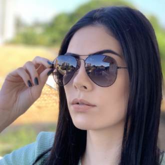 safine com br oculos de sol aviador preto degrade isa 2