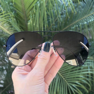 safine com br oculos de sol aviador preto degrade isa