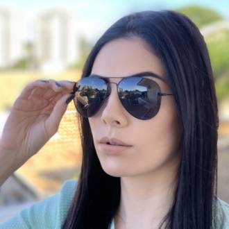 safine com br oculos de sol aviador preto isa 2