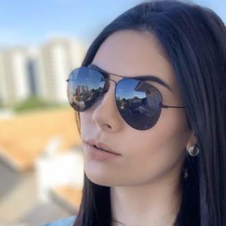 safine com br oculos de sol aviador preto isa 3