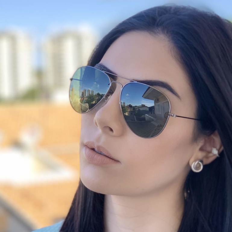 safine com br oculos de sol aviador verde isa 2