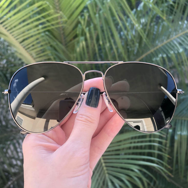 safine com br oculos de sol aviador verde isa 3