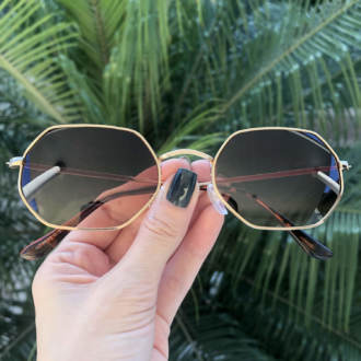 safine com br oculos de sol hexagonal verde luci copia
