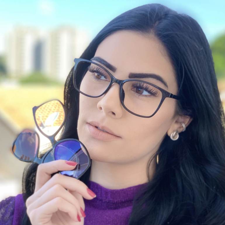 safine com br oculos de grau 3 em 1 retangular preto anti blue 4