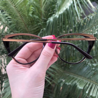 safine com br oculos de grau gatinho marrom bia 2