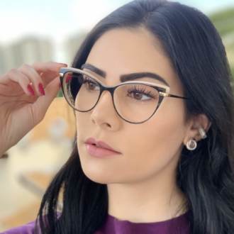 safine com br oculos de grau gatinho preto com nude meg 1