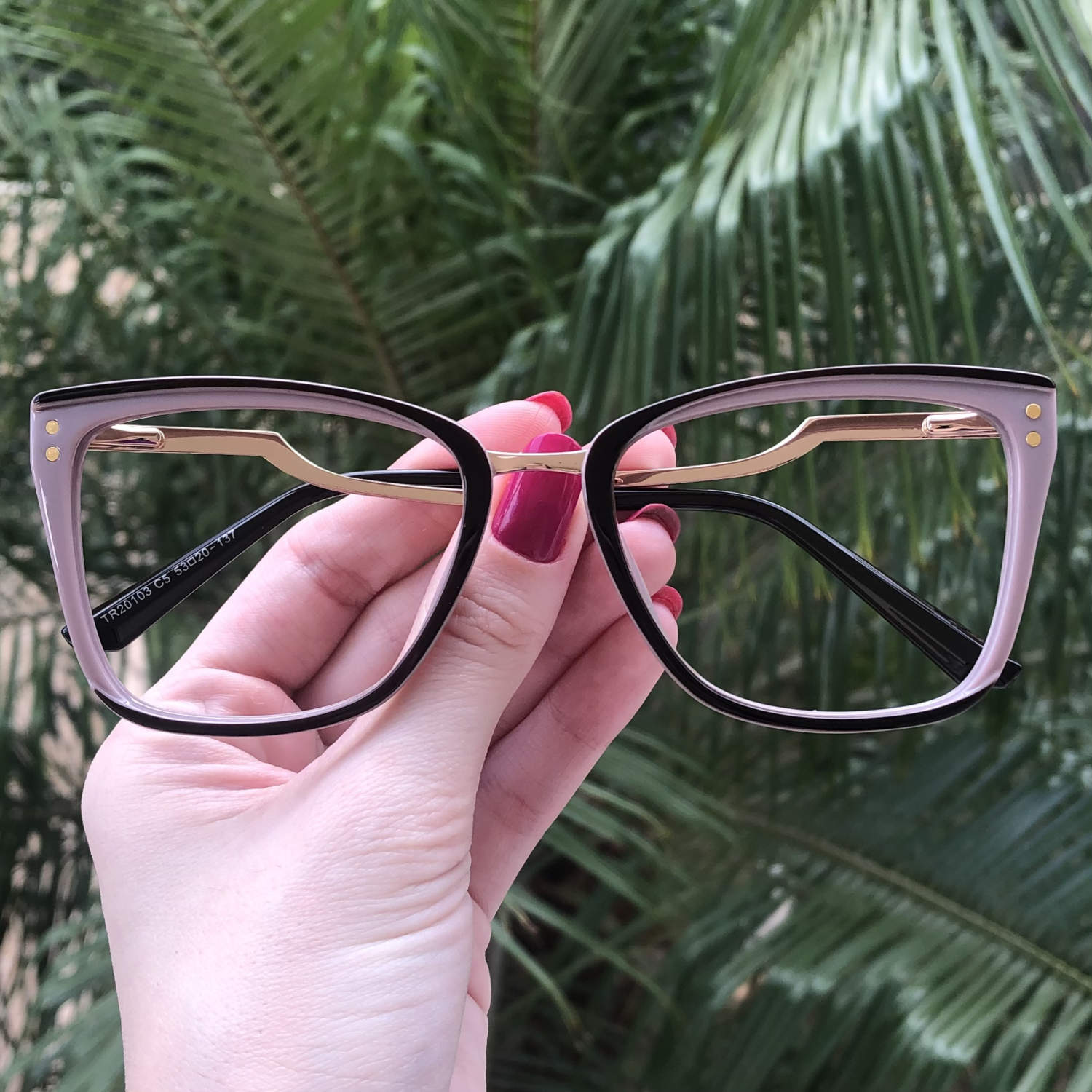 safine com br oculos de grau quadrado lilas paloma