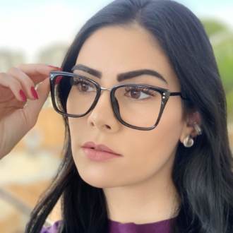 safine com br oculos de grau quadrado preto paloma 2