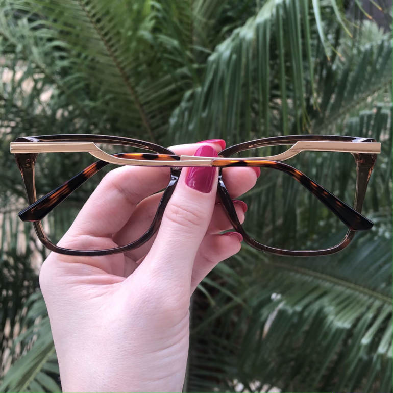 safine com br oculos de grau quadrado tartaruga paloma