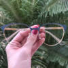 safine com br oculos de grau redondo azul lizzy 3