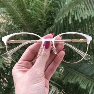 safine com br oculos de grau redondo branco lizzy 2