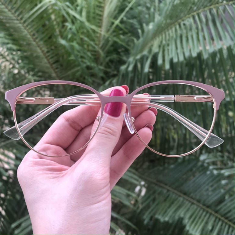 safine com br oculos de grau redondo nude lizzy