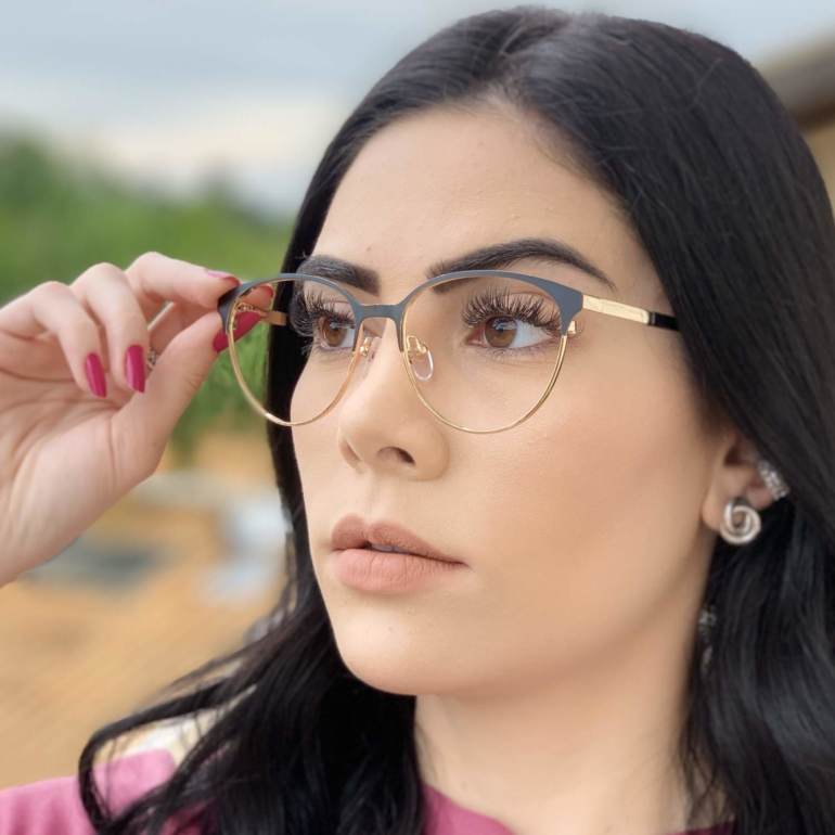 safine com br oculos de grau redondo preto lizzy 2