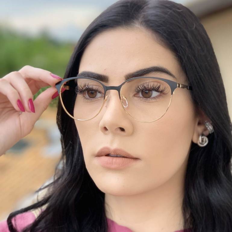 safine com br oculos de grau redondo preto lizzy 3