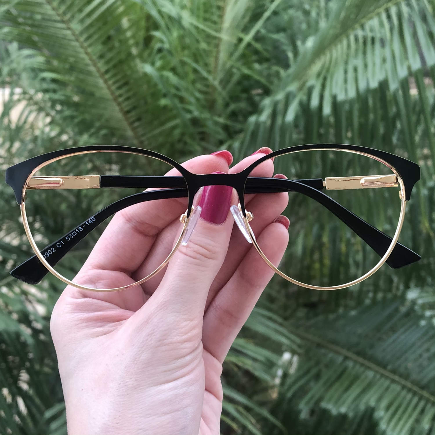 safine com br oculos de grau redondo preto lizzy