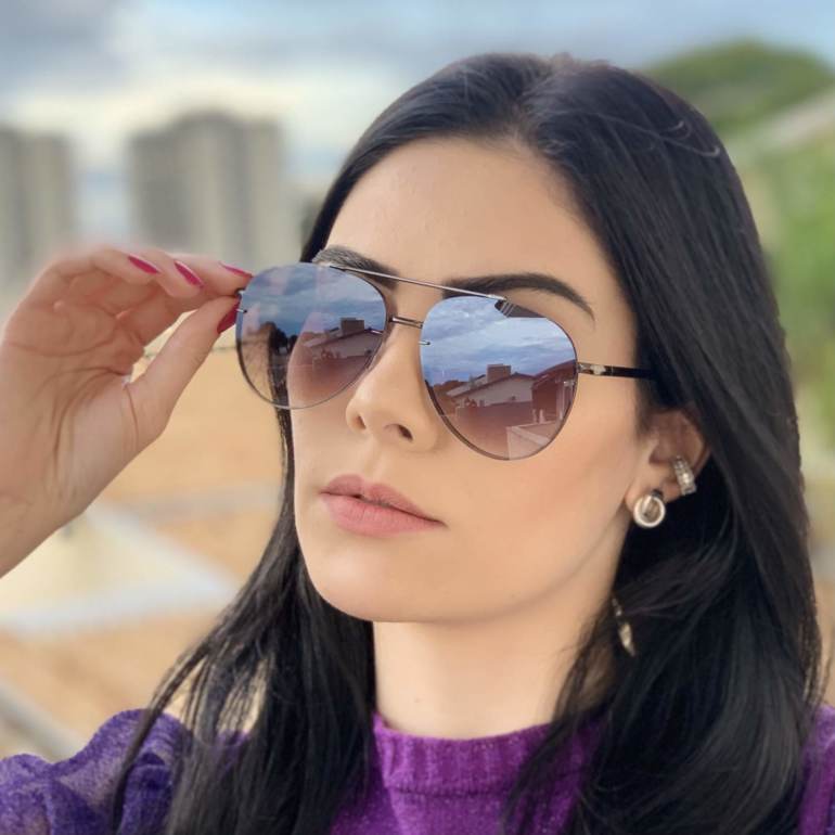 safine com br oculos de sol aviador preto degrade nanda 2