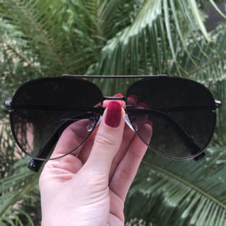 safine com br oculos de sol aviador preto degrade nanda 3