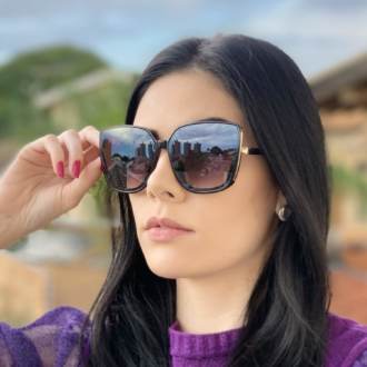 safine com br oculos de sol gatinho preto com degrade mandy 2