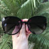 safine com br oculos de sol gatinho preto com prata amy 3