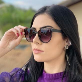 safine com br oculos de sol gatinho preto fosco drica 1