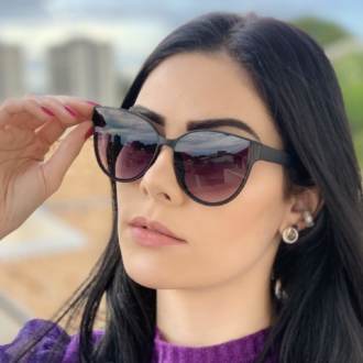 safine com br oculos de sol gatinho preto fosco drica 3