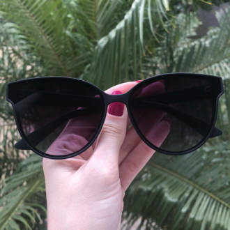 safine com br oculos de sol gatinho preto fosco drica