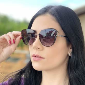 safine com br oculos de sol gatinho preto gio 1