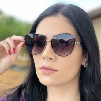 safine com br oculos de sol gatinho preto gio 3