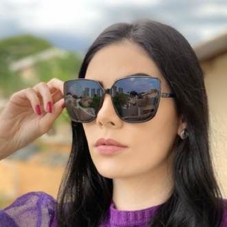 safine com br oculos de sol gatinho preto mandy