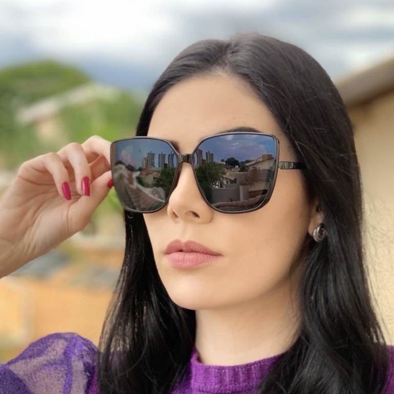 safine com br oculos de sol gatinho preto mandy