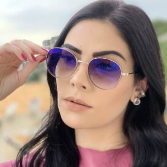 safine com br oculos de sol redondo prata lari 2